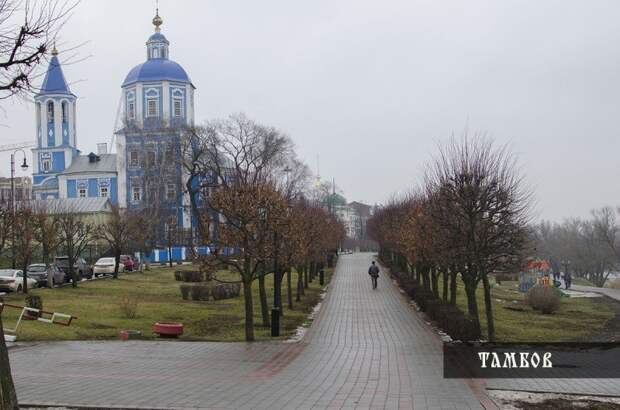 Тамбов. Прогулка по берегу Цны путешествия, факты, фото