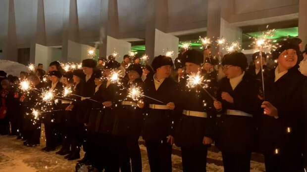 «Искра надежды» зажглась в честь Дня снятия блокады Ленинграда