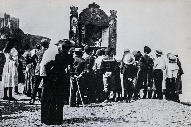 Отдых на британских пляжах в 1890-х годах