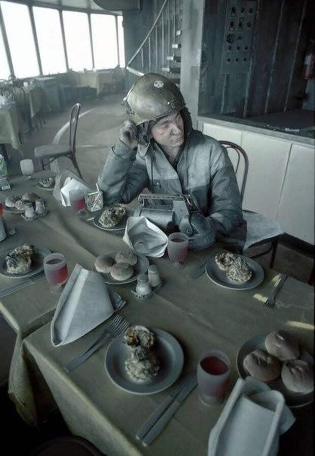пожарный, ресторан