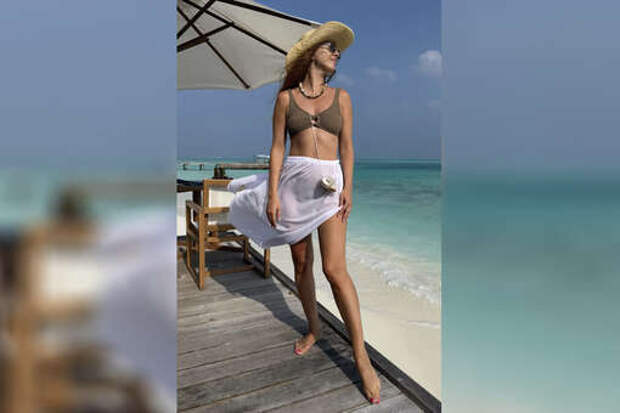 Певица Наталья Подольская снялась в бикини на Мальдивах