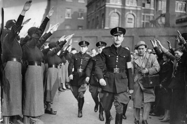 Члены Британского союза фашистов. Фото: diletant.media
