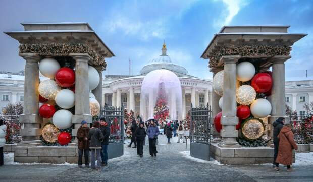 Зимний сад больницы им. Н.В. Склифосовского