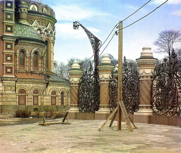 Деталь храма (Воскресения на Крови). Не позже 1905