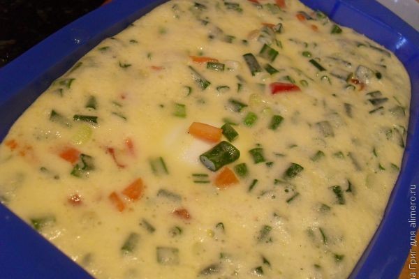 ОВОЩНОЙ ОМЛЕТ В ДУХОВКЕ