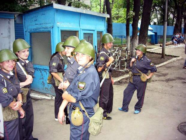 Девушки русской полиции 