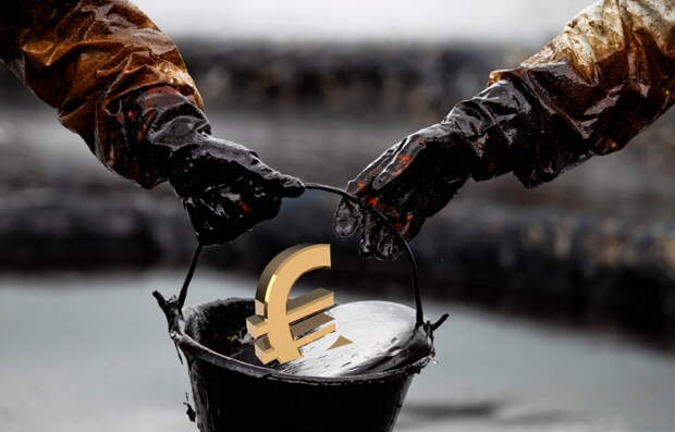 Нефть и евро достигли одинаковых ценовых уровней