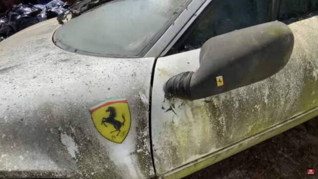 Заброшенный Ferrari, когда-то принадлежавший саудовскому принцу