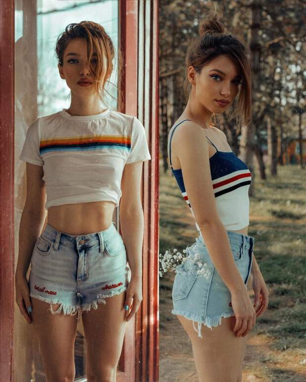 Красивые и яркие фотографии девушек Луки Метца