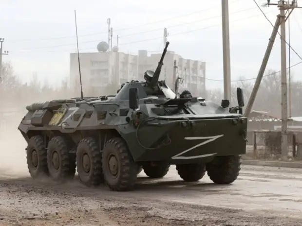 Минобороны объяснило, что значит буквы Z и V на российской технике на Украине (ФОТО)