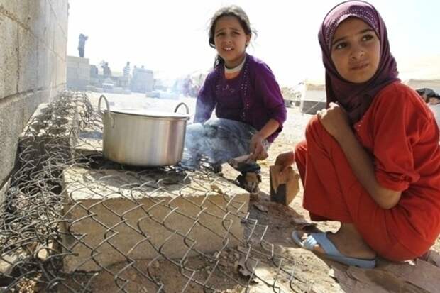 Сирийские беженцы, фото: english.alarabiya.net
