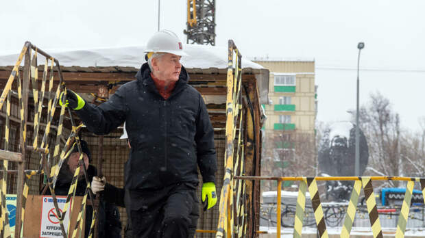 О начале строительства "Луганской" станции метро в Москве объявил Сергей Собянин