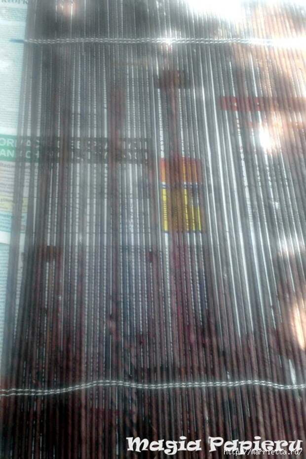 ЖАЛЮЗИ своими руками из газетных трубочек (6) (467x700, 263Kb)