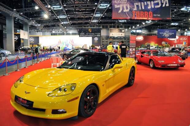 Автомобильная выставка в Тель-Авиве авто, выставка, тель-авив