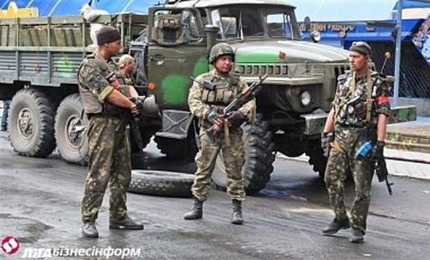 Украинские силовики зачищают от боевиков пять населенных пунктов Украинские силовики зачищают от боевиков пять населенных пунктов