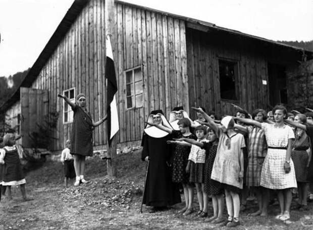 Католический женский лагерь в Макув-Подхаляньски, Польша, 1930-е. было, история, фото