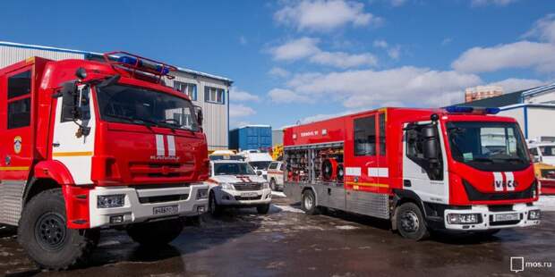 Пожарные локализовали возгорание на участке газопровода в Мытищах. Фото: mos.ru