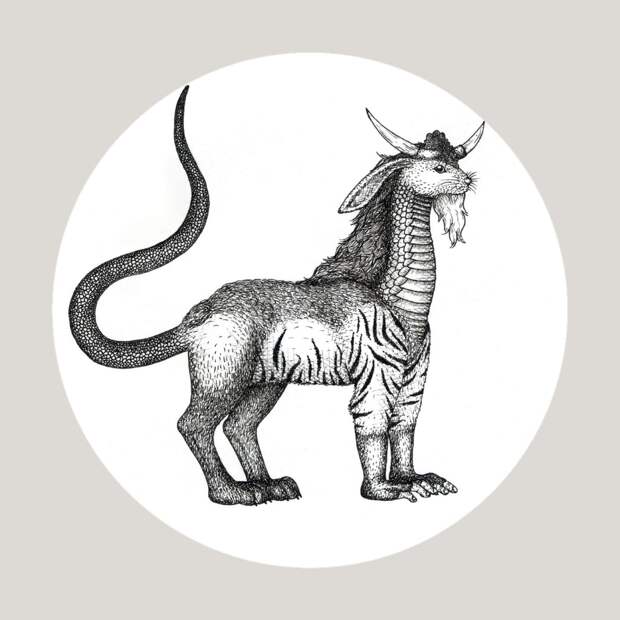 A Kotobuki, a creature consisting of all 12 signs in the Zodiac, from Japanese mythology.