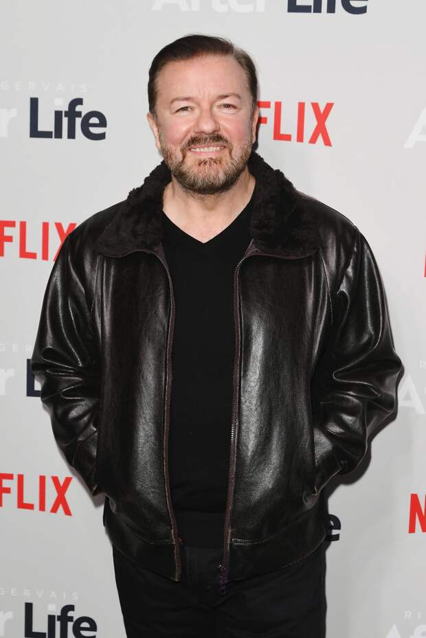 Ricky Gervais attends the "After Life" For Your Consideration Event at Paley Center For Media on March 07, 2019 in New York City. 