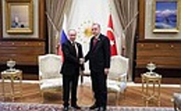 С Президентом Турецкой Республики Реджепом Тайипом Эрдоганом.