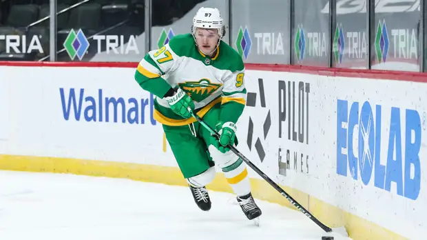 Капризов признан первой звездой матча с «Аризоной»