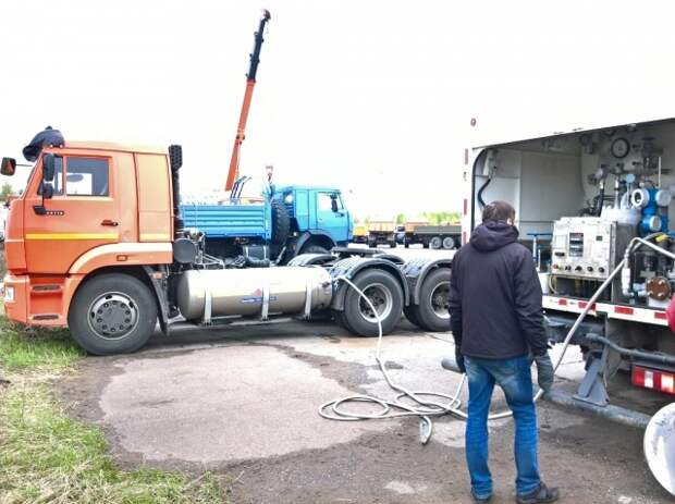Впервые в России: КАМАЗ выпустил автомобили на сжиженном газе