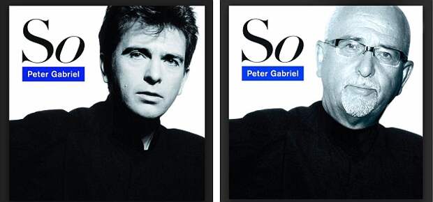 Тогда и сейчас: как выглядели бы всемирно известные музыканты на обложках старых альбомов