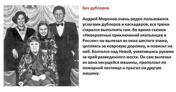 Андрей Миронов, день рождение, актер