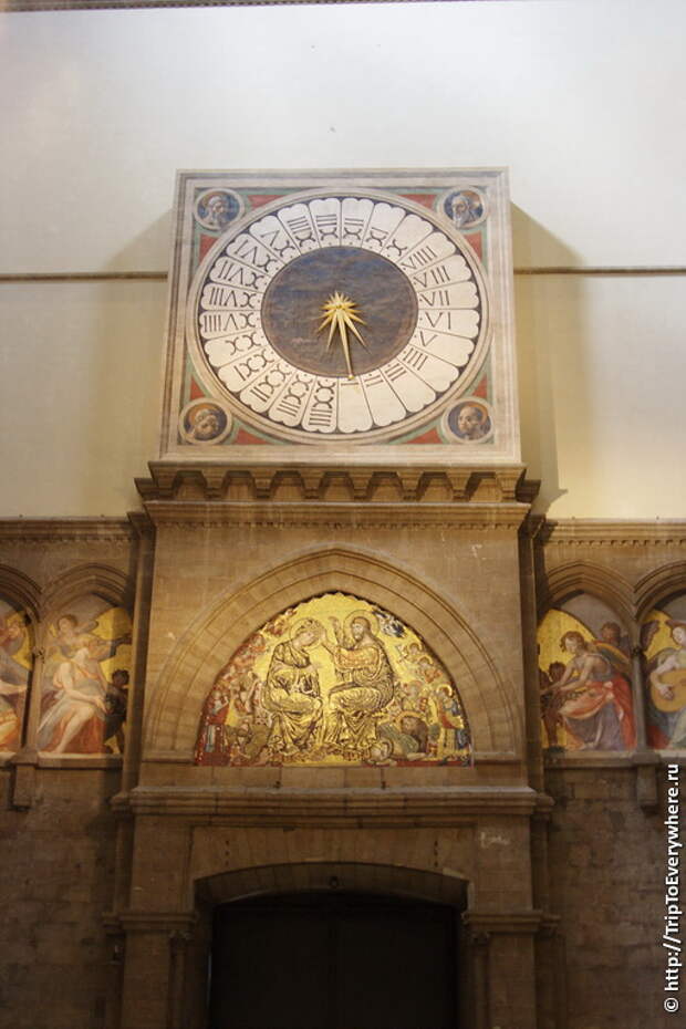Флоренция часы в соборе
