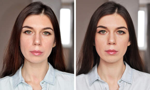 5 девушек сделали макияж по правилам, а затем нарушили их. Посмотрите, как изменились их лица