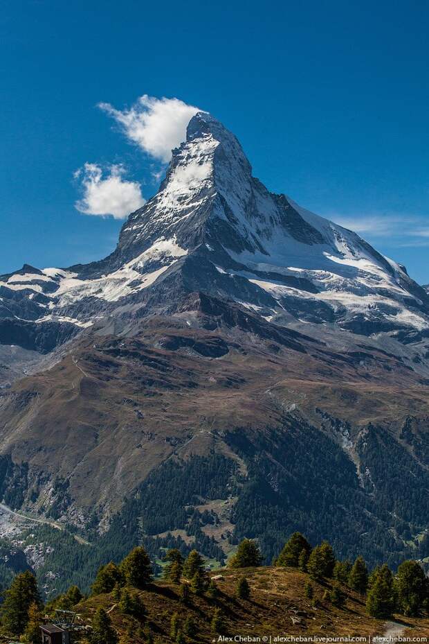 Самая красивая горная вершина в мире matterhorn04 Самая красивая горная вершина в мире