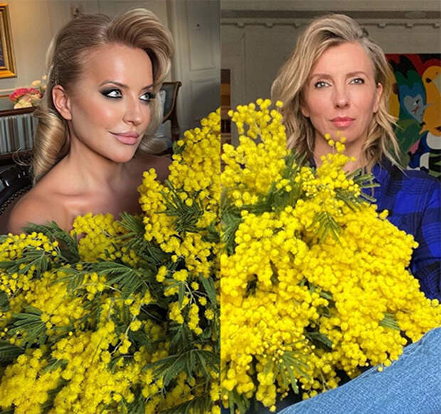 Битва букетов: Виктория Шелягова против Светланы Бондарчук