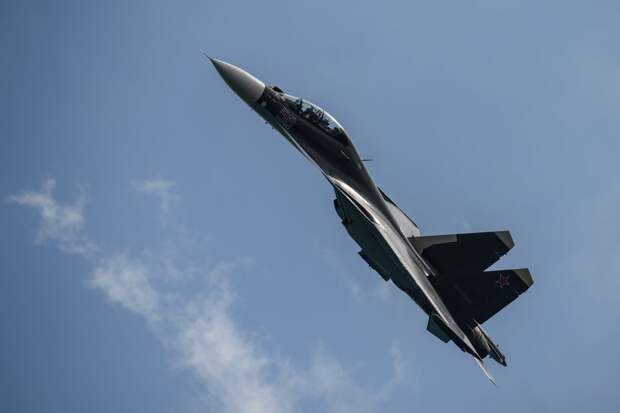 Появилось видео погони ракеты "воздух-воздух" за дроном ВСУ