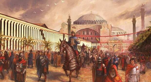 В VI веке Византия была на пике своего могущества