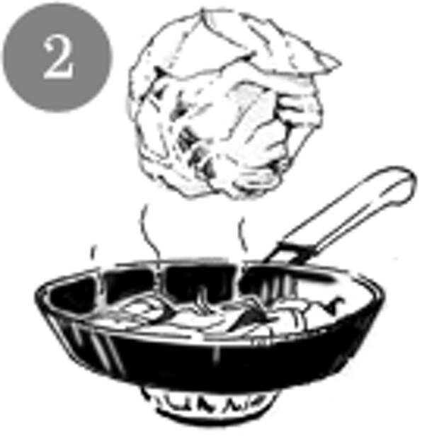 Рецепты шефов: Вареники с капустой. Изображение №4.