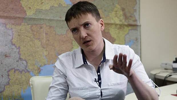 Депутат Верховной рады Надежда Савченко