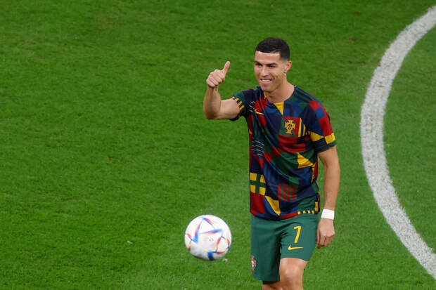 Дубль Роналду помог Португалии разгромить Ирландию в товарищеском матче