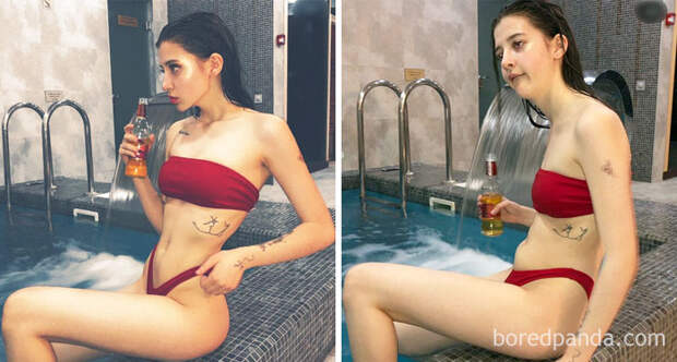 Poolside