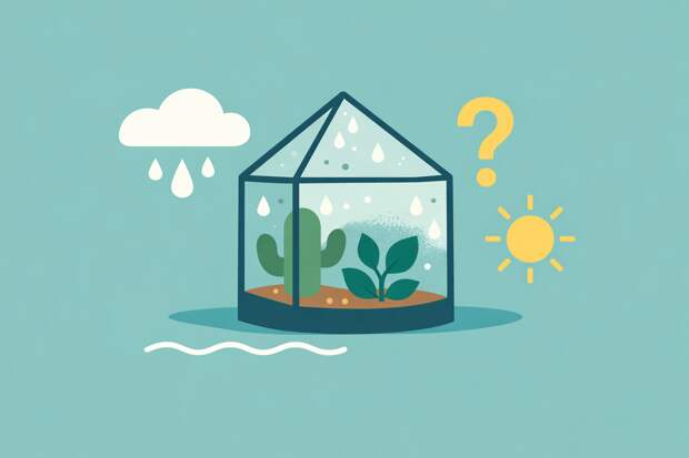 Почему флорариум запотевает и как с этим бороться: практичные советы