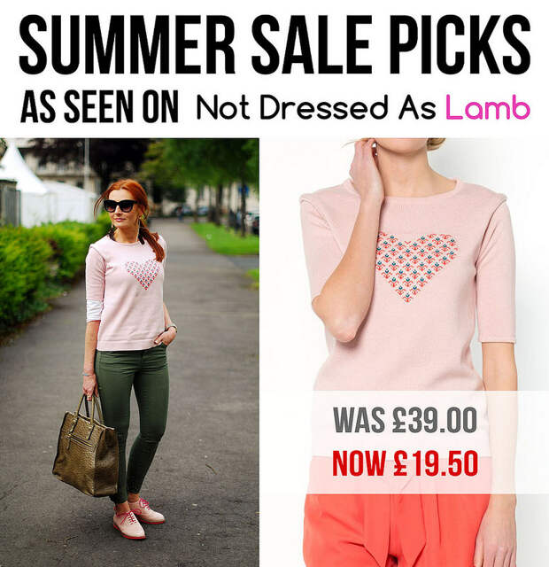 Summer Sales Picks as Seen on Not Dressed As Lamb