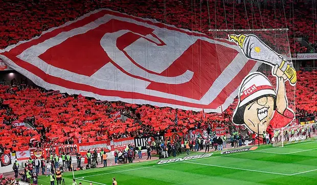 Футбольный клуб «Спартак» впервые победил после своего столетия