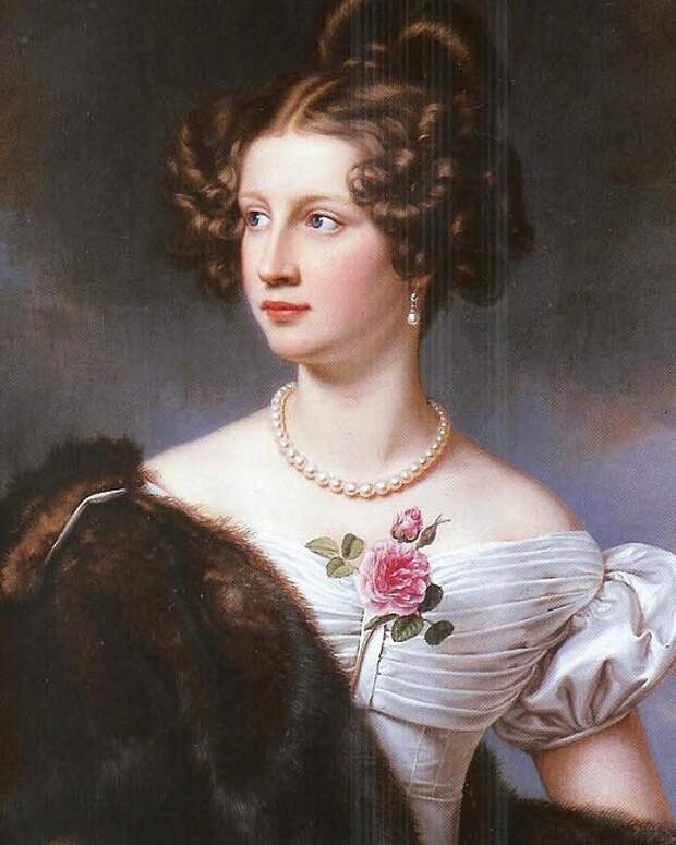 Амалия Крюденер, 1827 год. | Фото: ru.wikipedia.org.