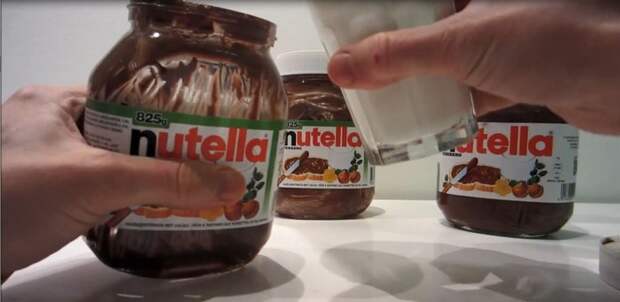 Как сделать шоколадный коктейль из Nutella
