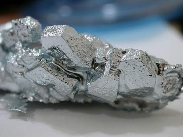 gallium06 Галлий   редкий метал, который тает в руках