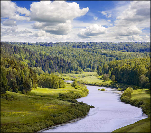 Российские просторы глазами Дениса Бурдина (45 фото)