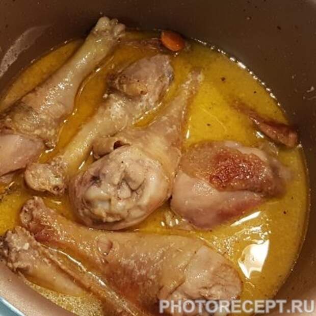 Фото рецепта - Тушеная курица в мультиварке - шаг 4