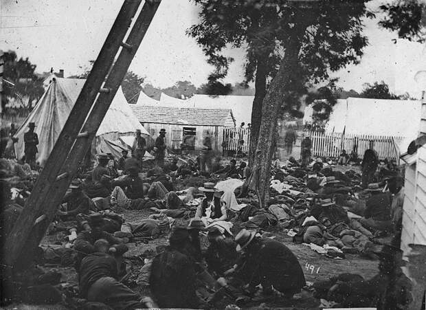 Как солдаты Гражданской войны заражали себя сифилисом, пытаясь спастись от оспы оспа, сифилис, солдат