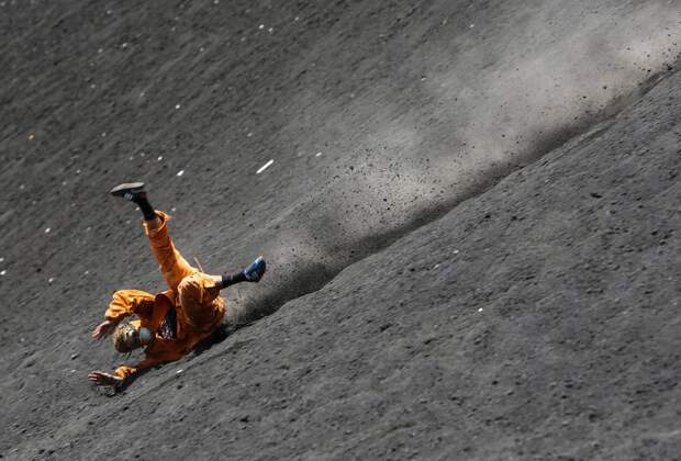 Вулканический сёрфинг в Никарагуа