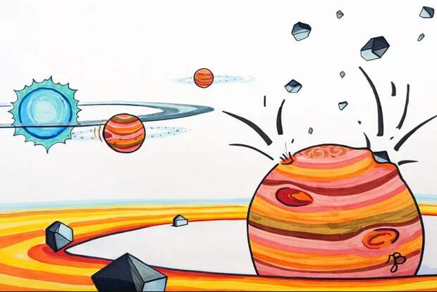 Как возникают газовые гиганты, подобные Юпитеру