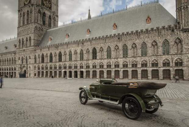 Одна из самых характерных машин Первой мировой войны авто, vauxhall, D-Type, первая мировая война